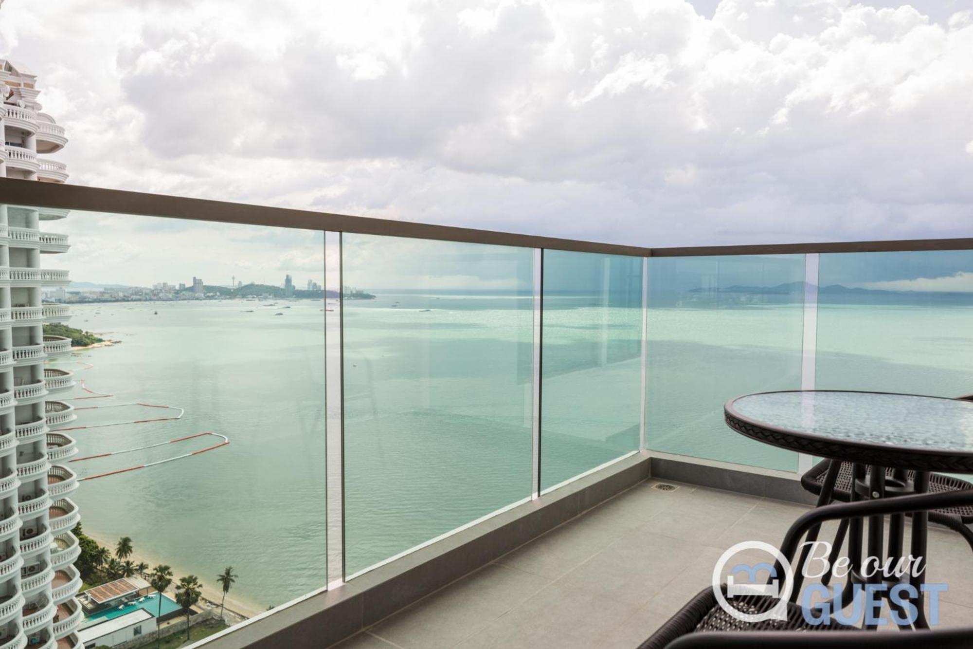 Stunning Sea View Condo On The Beach - Monthly Stay Pattaya Cameră foto