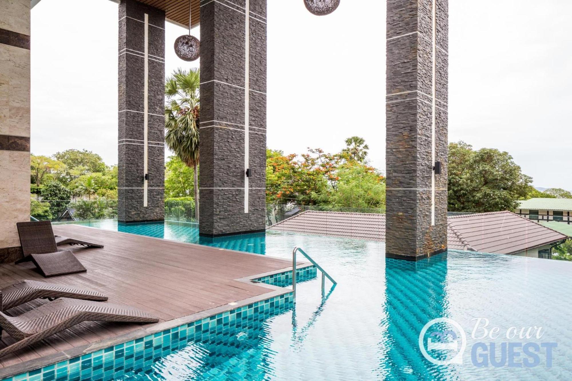 Stunning Sea View Condo On The Beach - Monthly Stay Pattaya Exterior foto